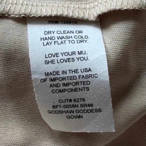 NWT Show Me Your MuMu Godshaw Goddess Gown SR46 S - Picture 9 of 10